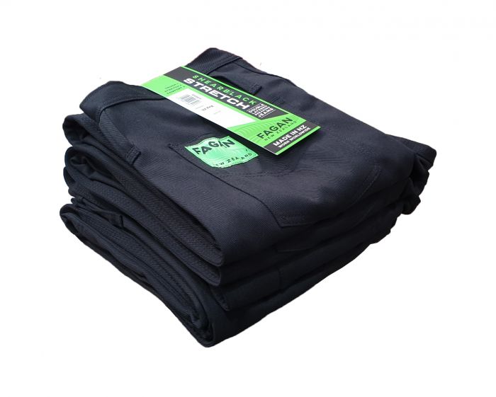 Fagan Shear Black Stretch Jeans Highway Shearing