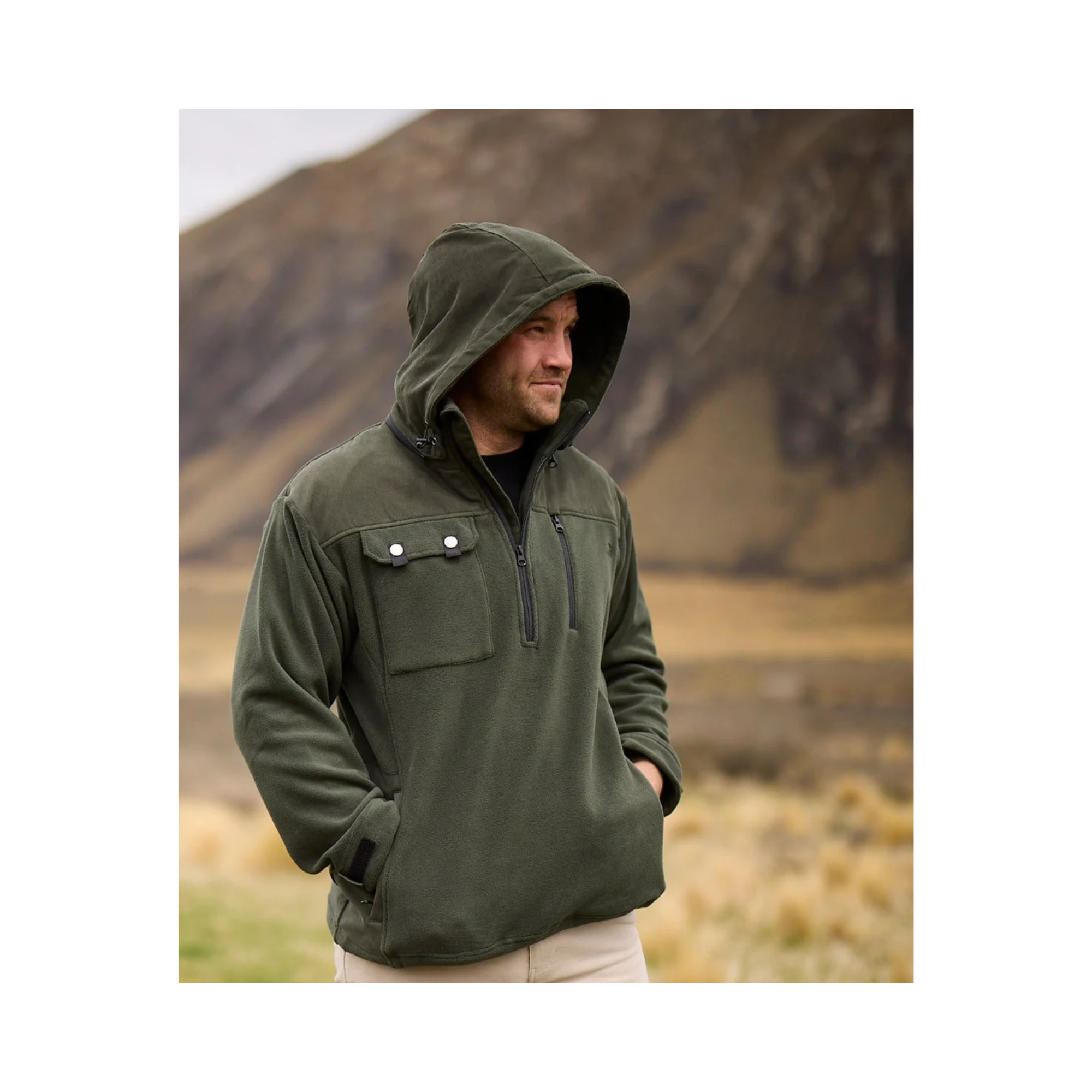 Swanndri High Rock Fleece Pullover - Image 5